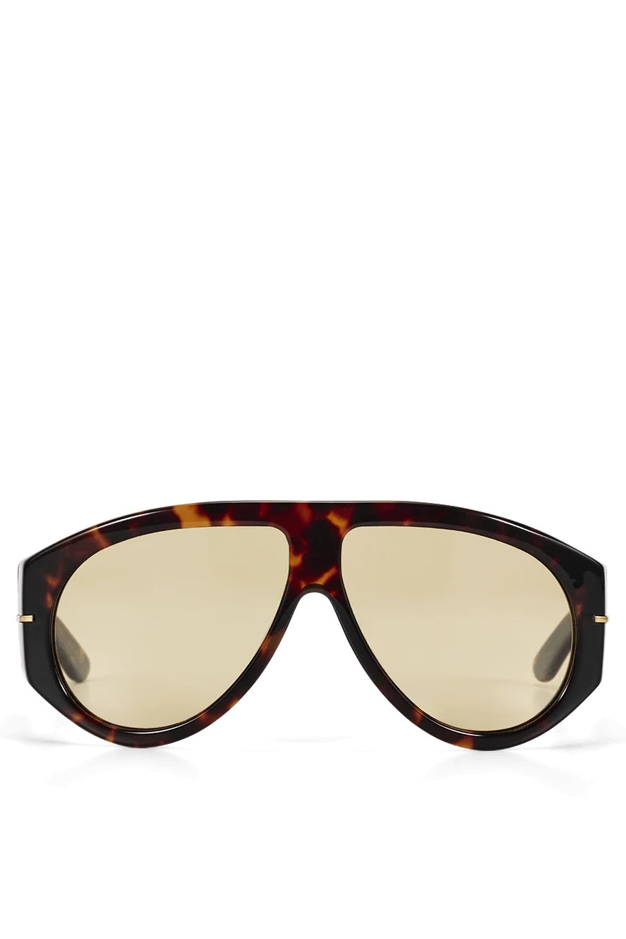 Banbe The Amelia | Dark Havana Tort/Dark Yellow