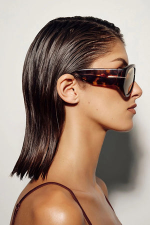 Banbe The Amelia | Light Havana Tort/Blue