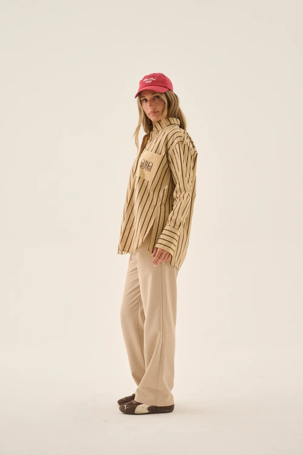 Araminta James AJJA Pocket Shirt | Sand || PRE_ORDER ETA 28/08/2026