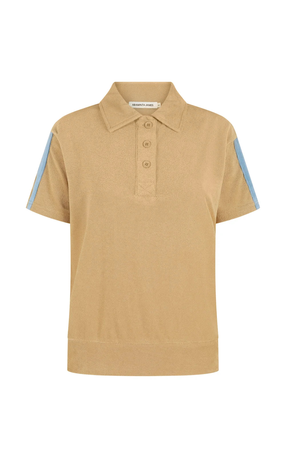 Araminta James Sol Terry Polo | Biscuit || PRE_ORDER ETA 28/08/2026