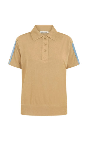 Araminta James Sol Terry Polo | Biscuit || PRE_ORDER ETA 28/08/2026