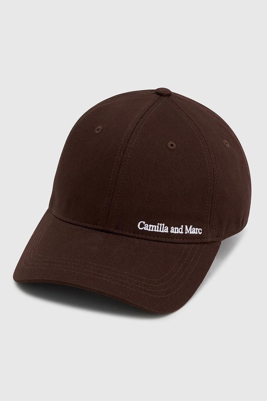 C&M Camilla & Marc Thome Embroidered Cap | Chocolate