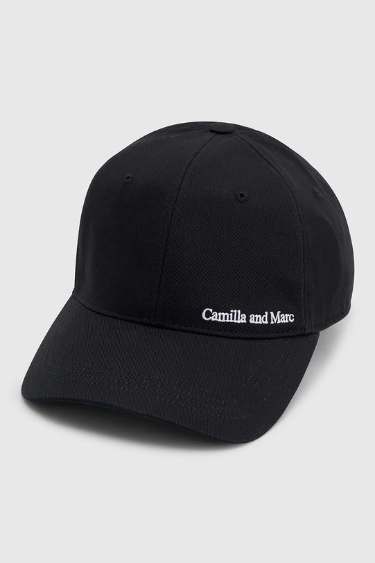 C&M Camilla & Marc Thome Embroidered Cap | Black