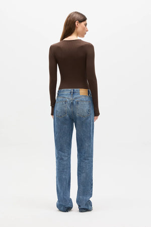 Bayse Brand Lara Bodysuit | Espresso