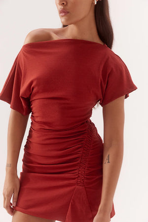Sovere Studio Vera Mini Dress | Paprika || PRE_ORDER ETA 28/08/2026