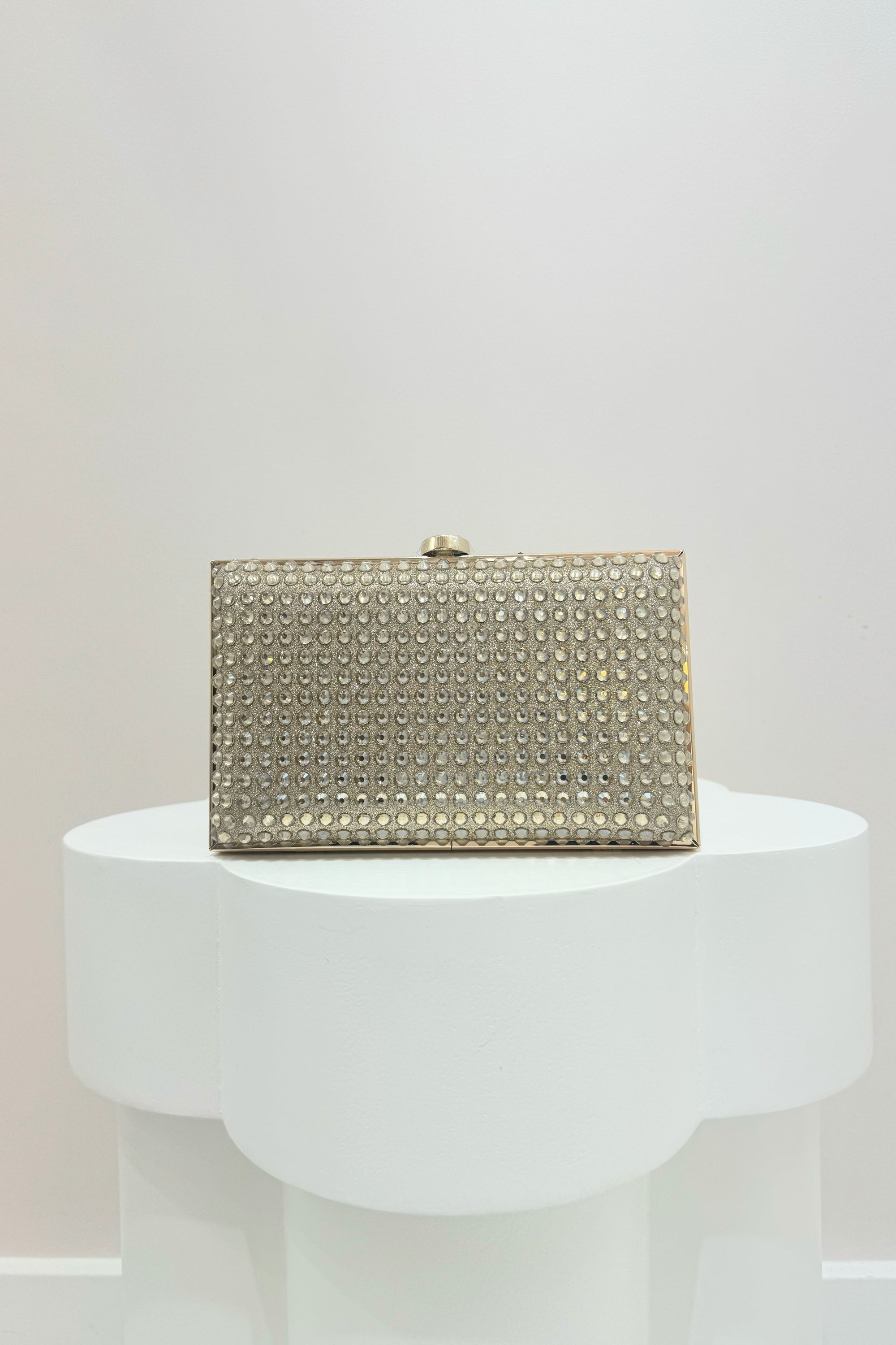 Olga Berg Manuela Hotfix Clutch | Gold