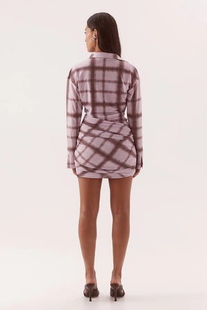 Sovere Studio Ashti Shirt Dress | Plaid || PRE_ORDER ETA 28/08/2026