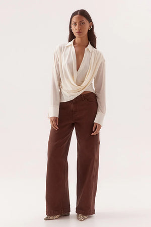 Sovere Studio Selene Shirt | Chalk || PRE_ORDER ETA 28/08/2026