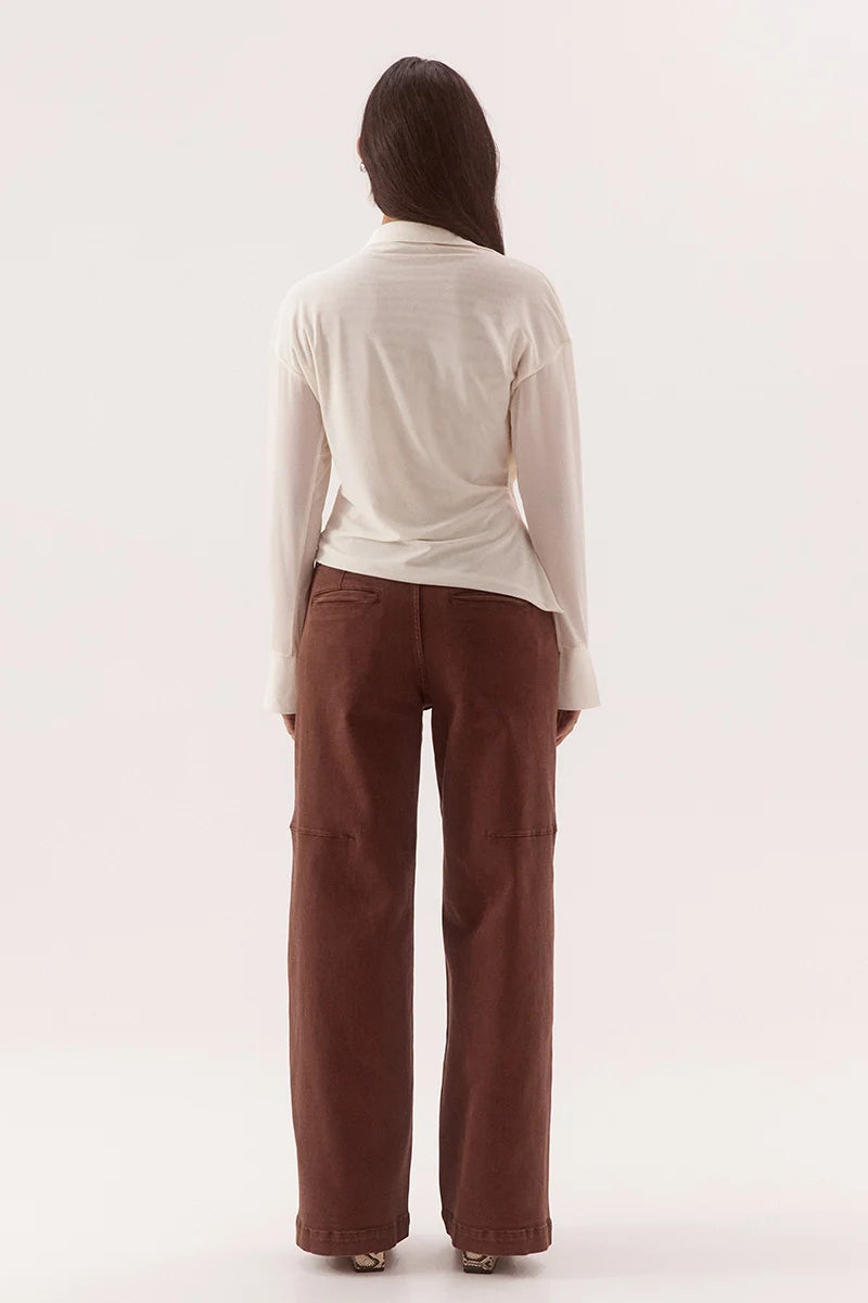 Sovere Studio Selene Shirt | Chalk || PRE_ORDER ETA 28/08/2026
