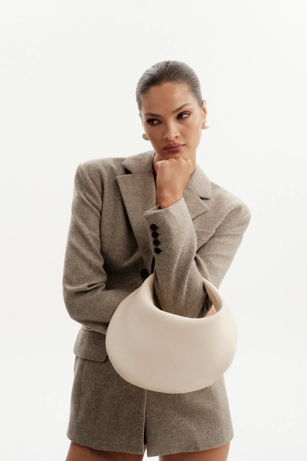 Billini Sara Handle Bag | Bone