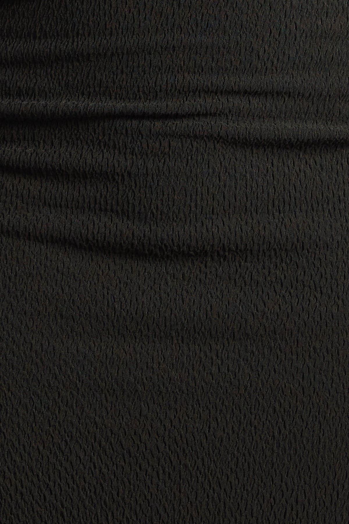 Chosen By Fifi & Annie The Textured Jersey Midi Dress | Black || PRE ORDER ETA 03/09/2026