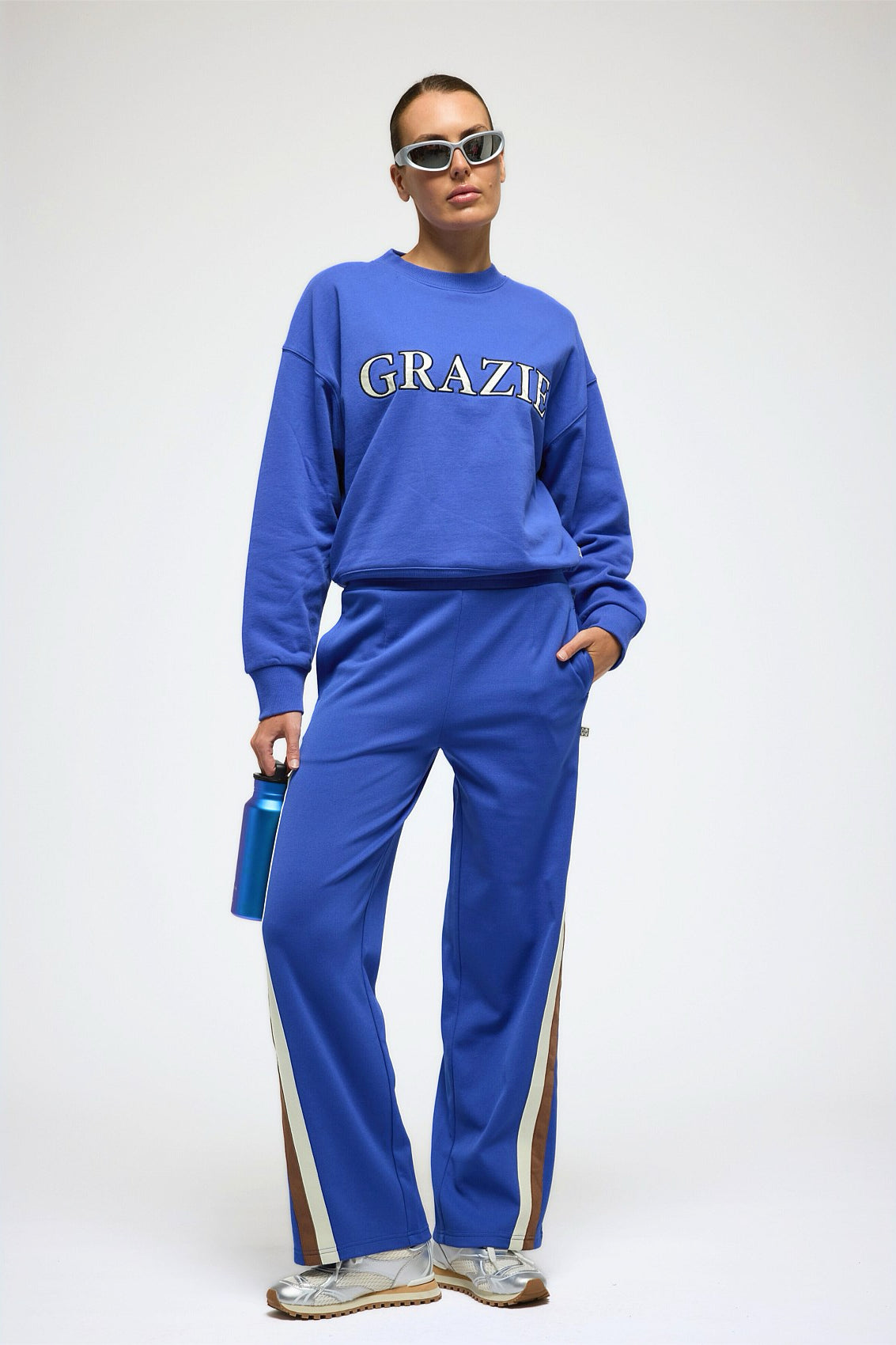 Araminta James Grazie Sweatshirt | Ultramarine