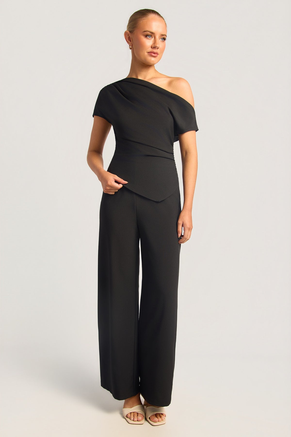 Chosen By Fifi & Annie The Straight Leg Pant | Black || PRE ORDER ETA 03/09/2026