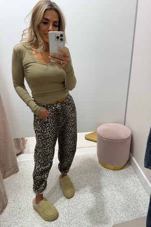 Chosen By Fifi & Annie The Basic Barrel Jean | Leopard