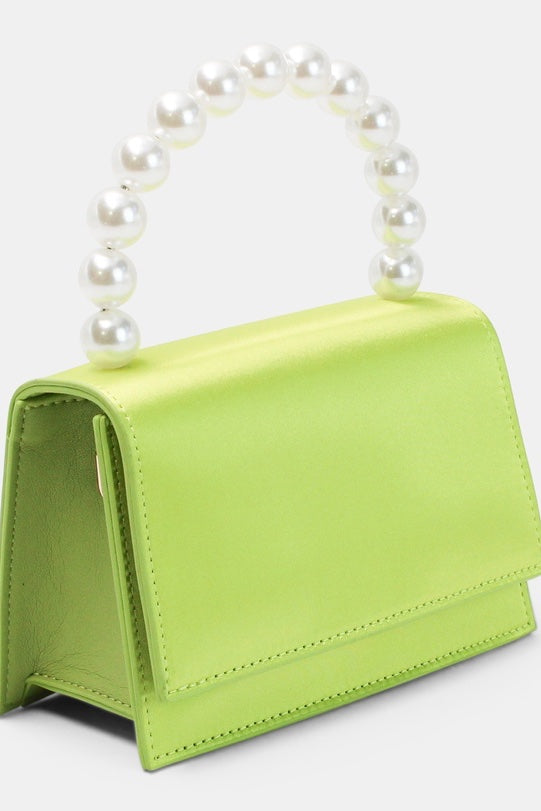 Morgan & Taylor Melanie Top Handle Bag | Lime