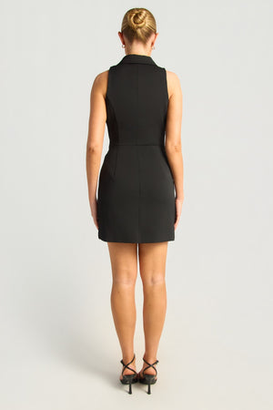 Chosen By Fifi & Annie The Chloe Wrap Dress | Black  || PRE ORDER ETA 03/09/2026