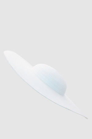 Morgan & Taylor Mona Plate Hat | White || BEST SELLER BACK IN STOCK
