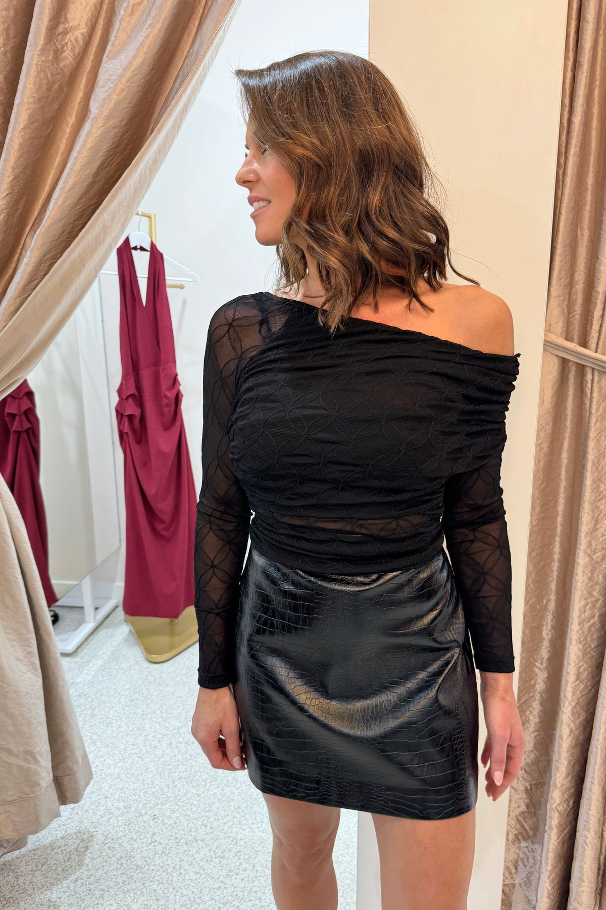 Sovere Venus Top | Black