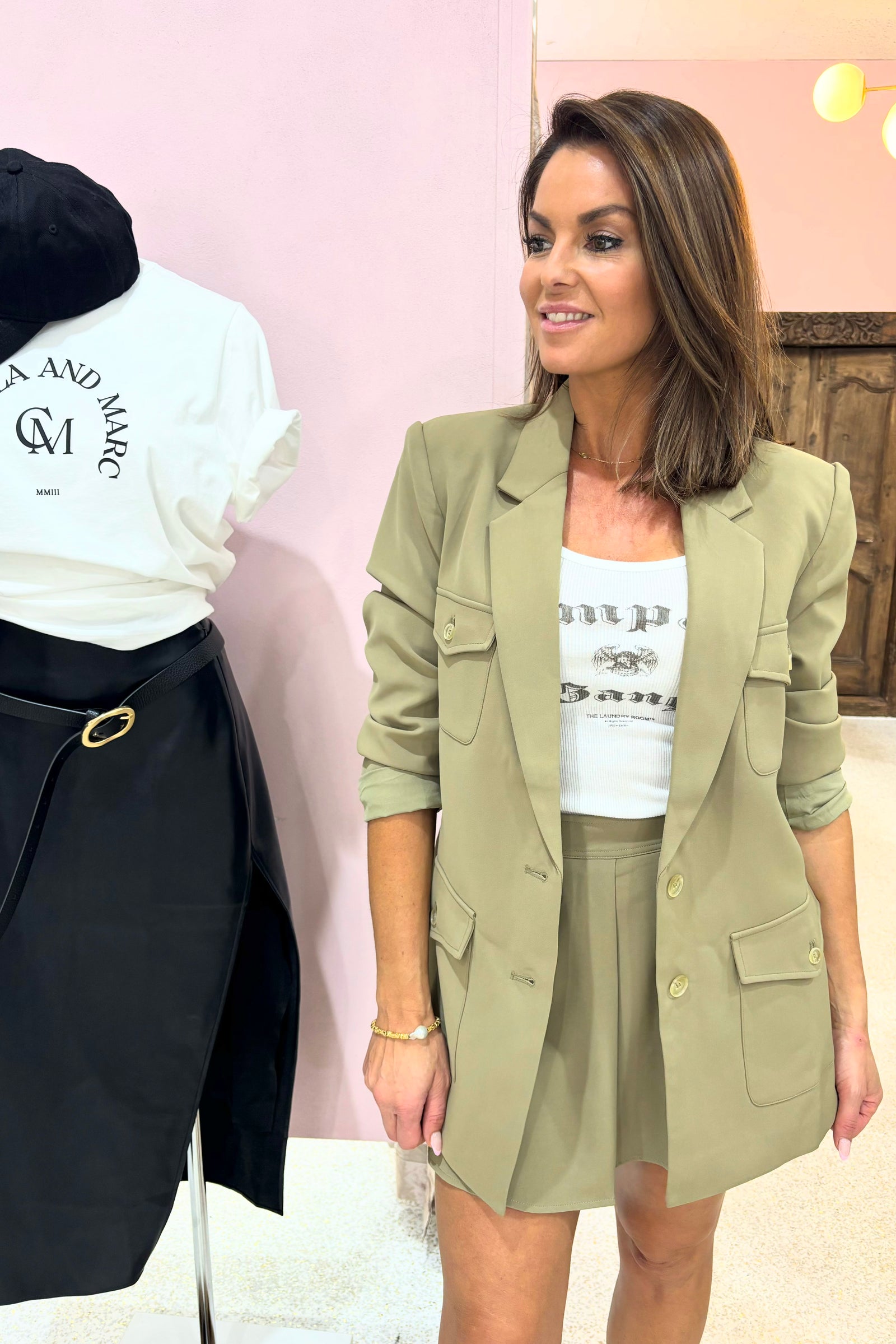 Madison The Label Carter Blazer | Moss