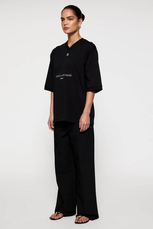 C&M Camilla & Marc Larissa Logo Tee | Black