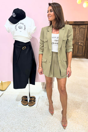 Madison The Label Carter Skort | Moss