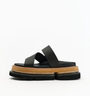 Alias Mae Vanna Platform Slide | Black || PREORDER ETA 11/09/2026