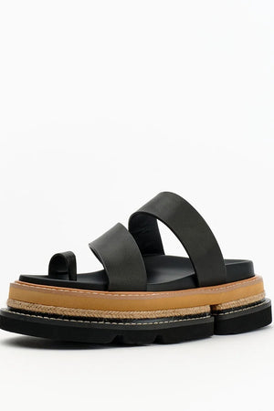 Alias Mae Vanna Platform Slide | Black || PREORDER ETA 11/09/2026
