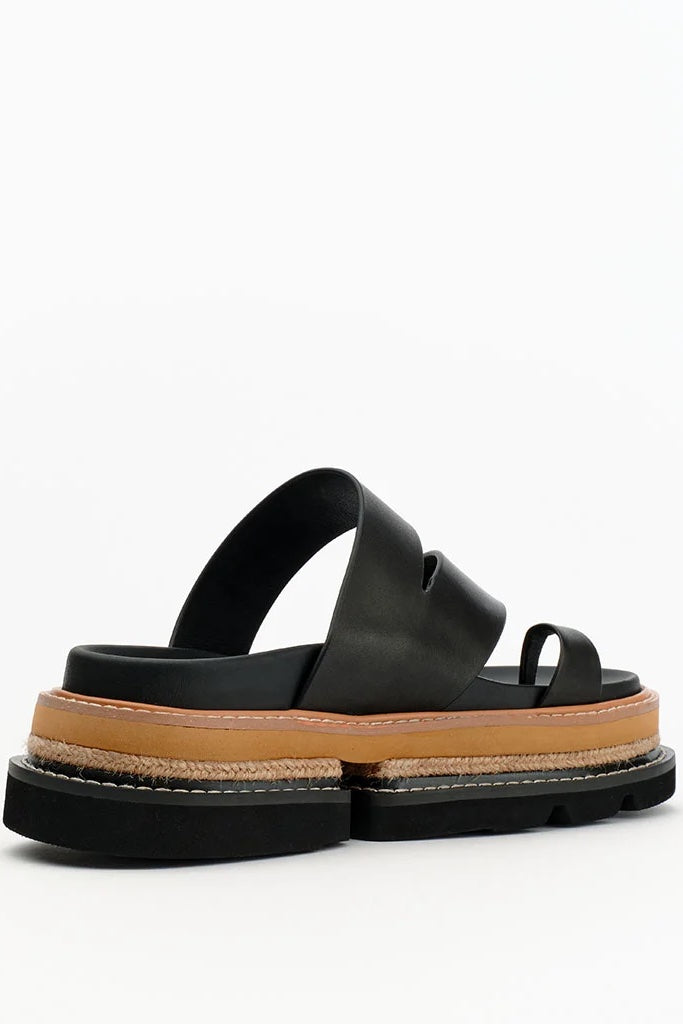 Alias Mae Vanna Platform Slide | Black || PREORDER ETA 11/09/2026