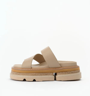 Alias Mae Vanna Platform Slide | Cream || PREORDER ETA 11/09/2026