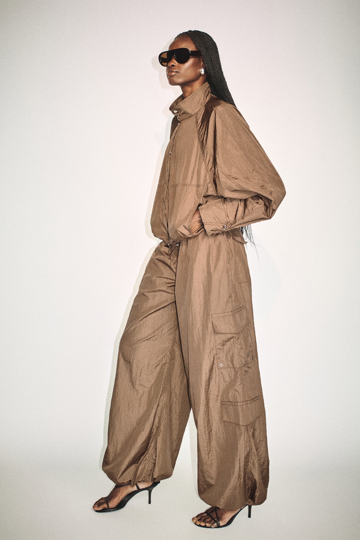 Shona Joy Malika Drawstring Pant | Bronze