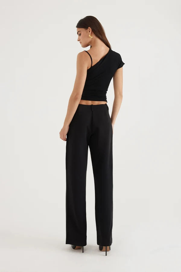 Madison The Label Charlotte Top | Black