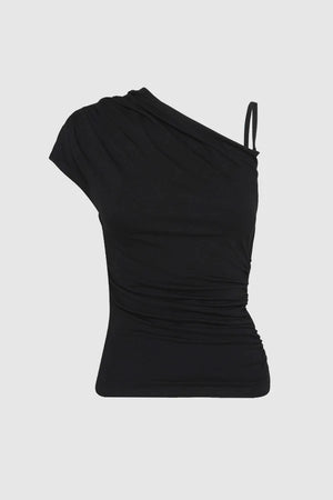 Madison The Label Charlotte Top | Black