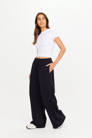 The Upside Soho Tokio Wide Leg Pant | Black