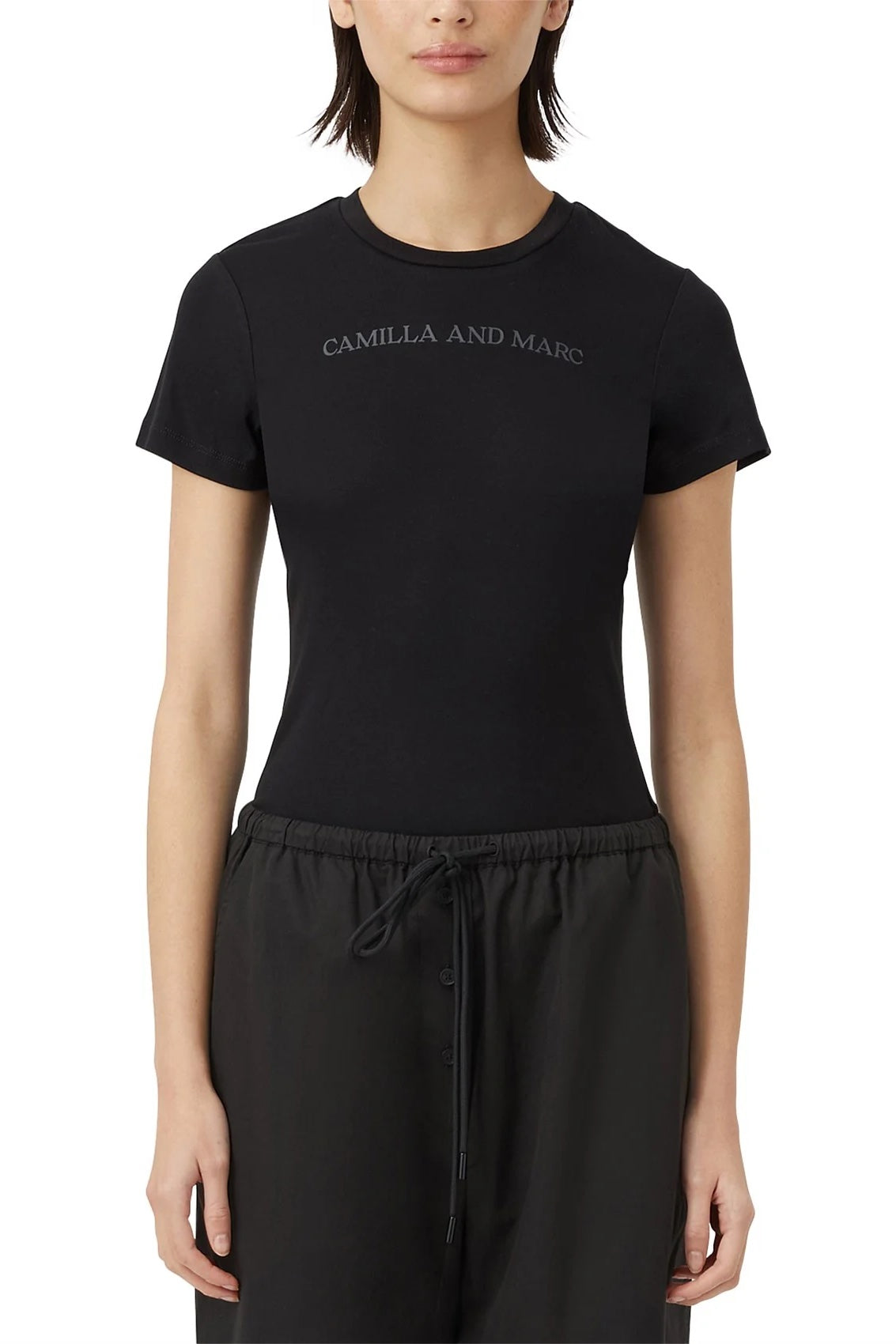 C&M Camilla & Marc Braque Tee | Black