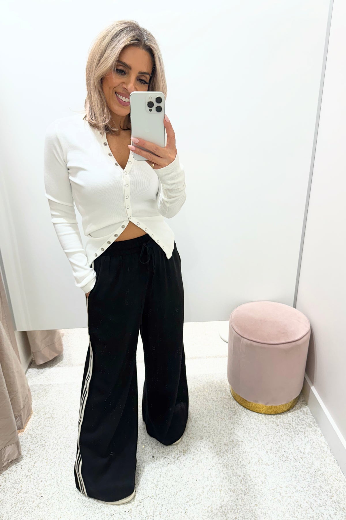 Chosen By Fifi & Annie The Ultimate Linen Wide Leg Pant | Black