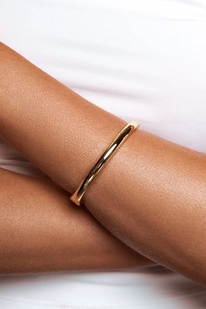 Liberte Rowe Gold Bangle | Gold