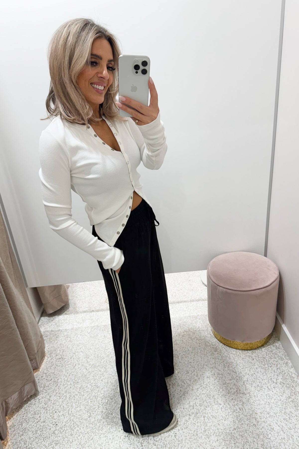 Chosen By Fifi & Annie The Ultimate Linen Wide Leg Pant | Black