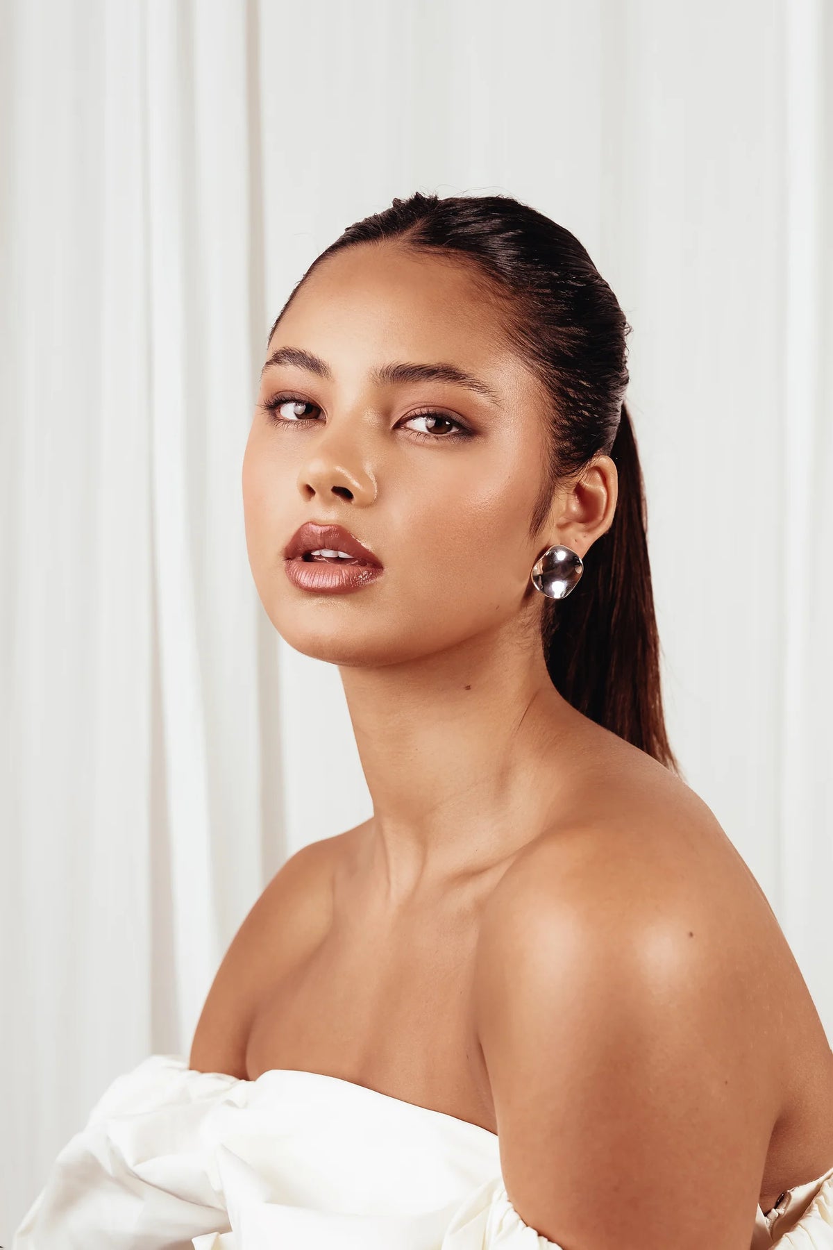Liberte Chloe Silver Earring | Silver