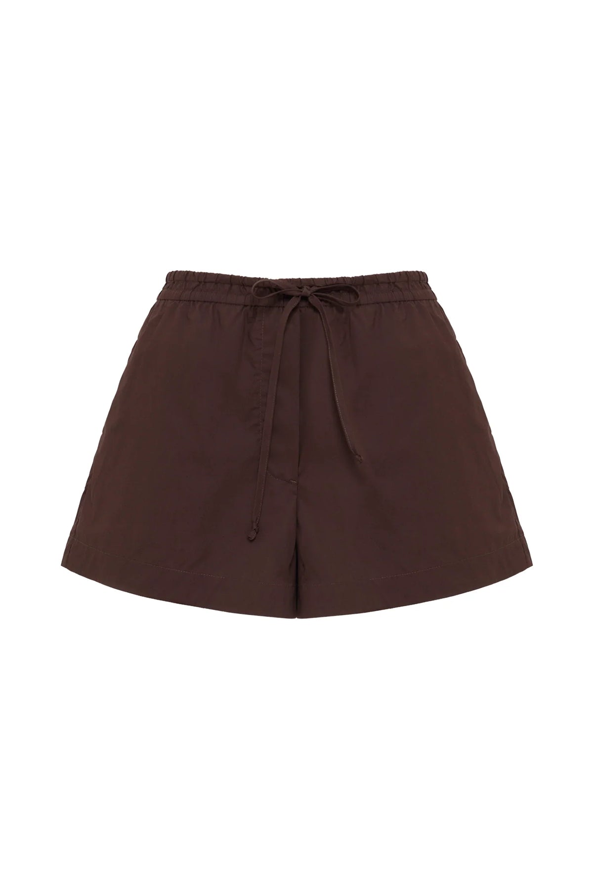 Nude Lucy Cerie Poplin Short | Chocolate