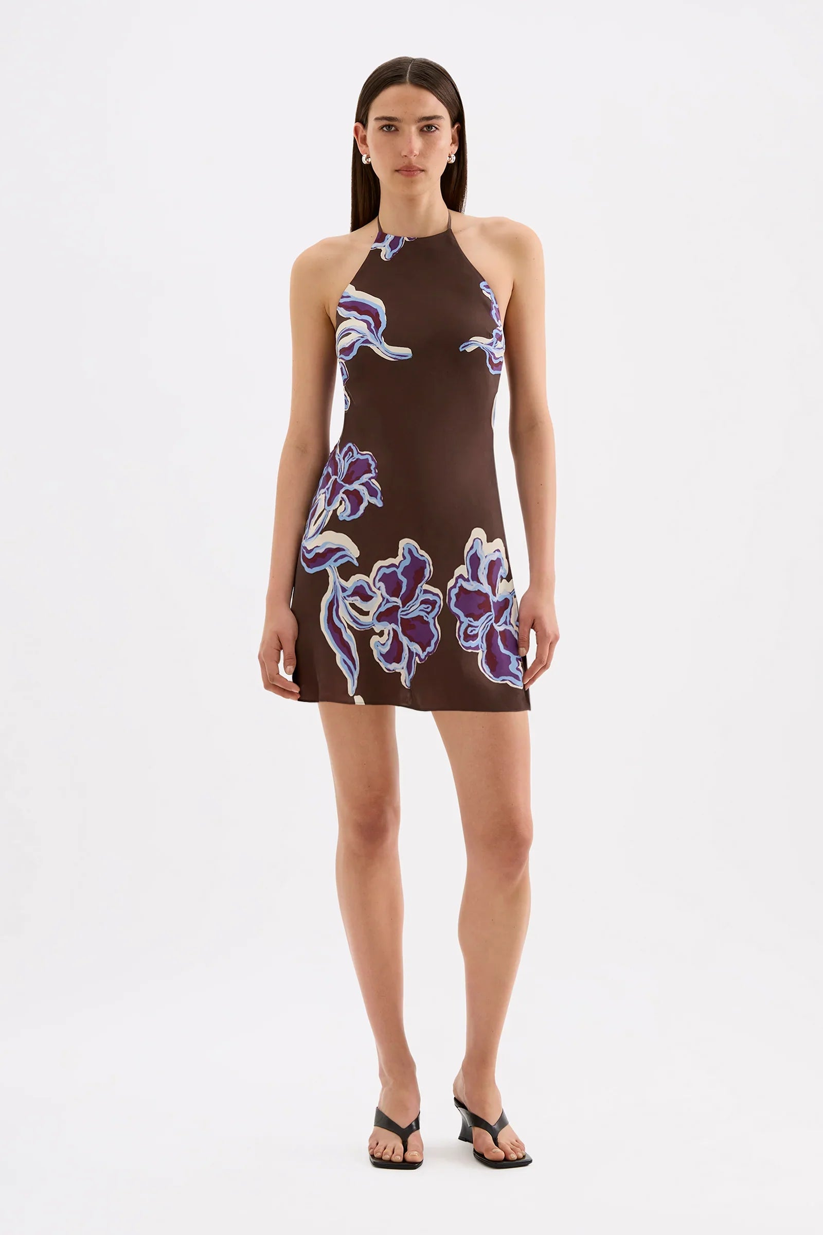 Nude Lucy Azalea Cupro Mini Dress | Azalea