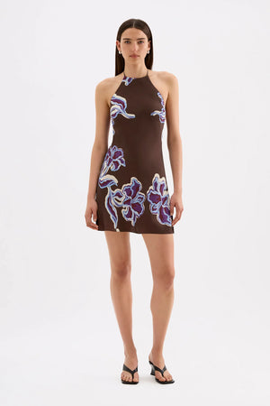 Nude Lucy Azalea Cupro Mini Dress | Azalea