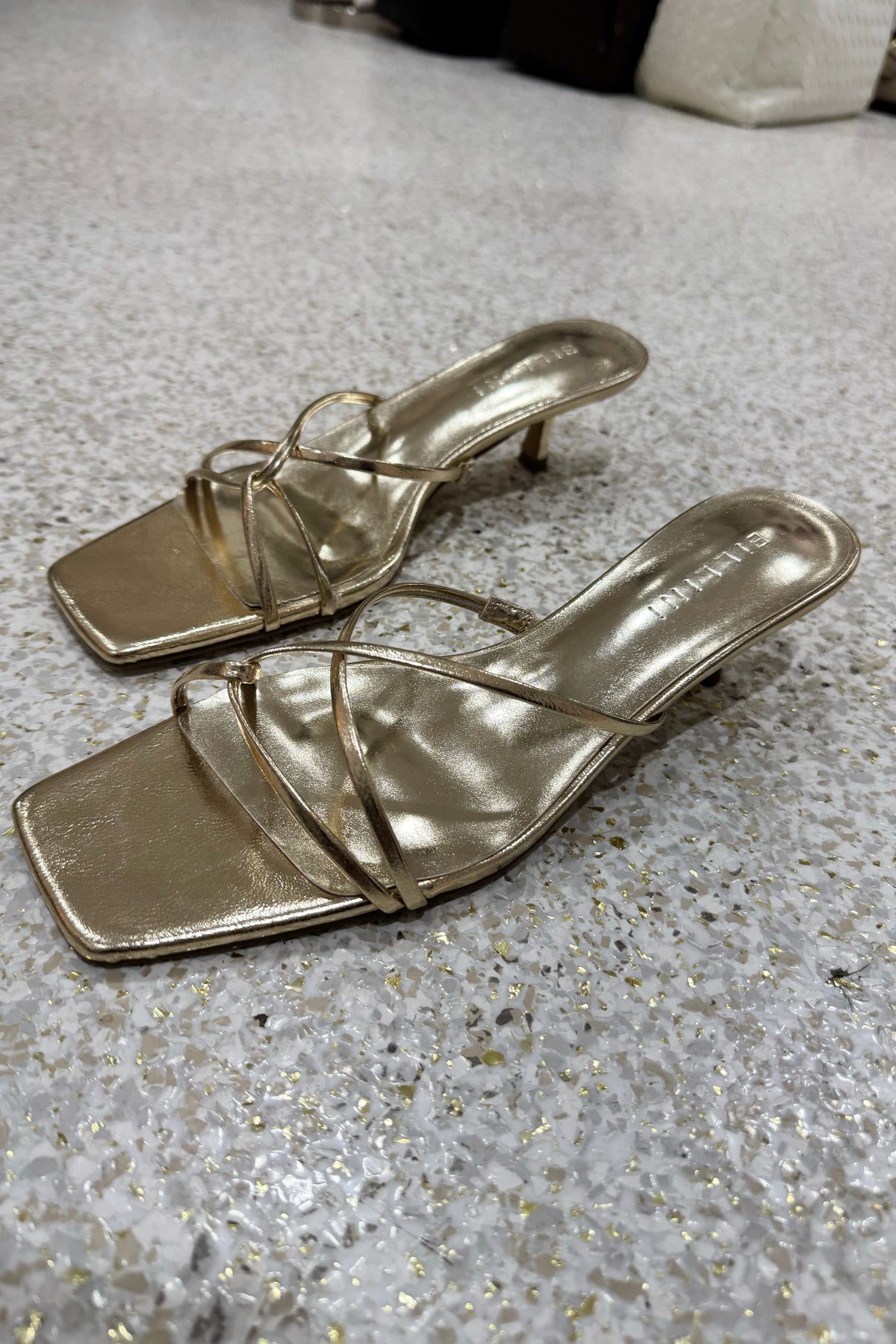 Billini Kaila Heel | Gold Metallic
