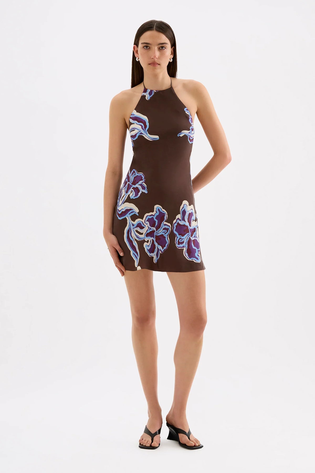 Nude Lucy Azalea Cupro Mini Dress | Azalea