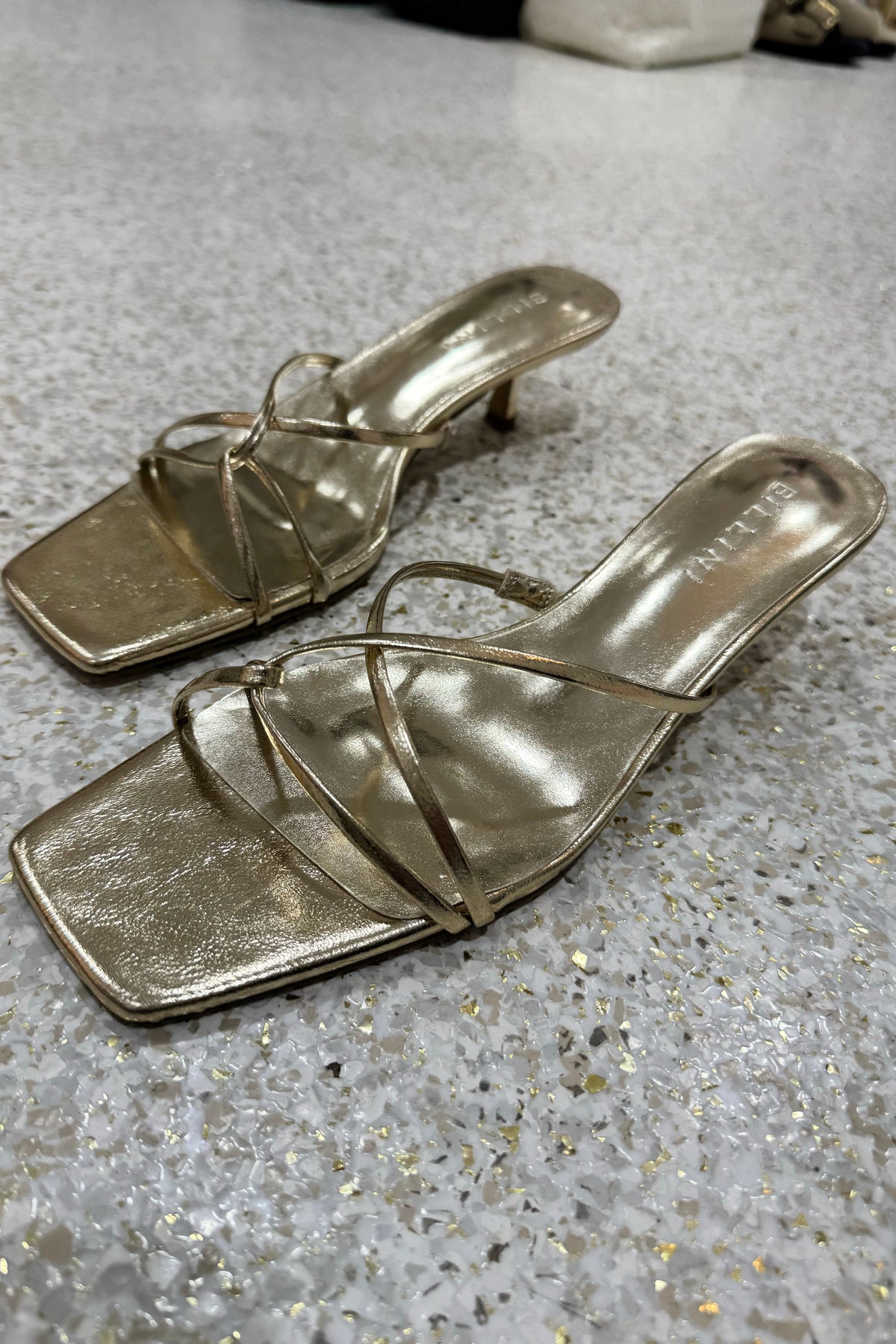 Billini Kaila Heel | Gold Metallic