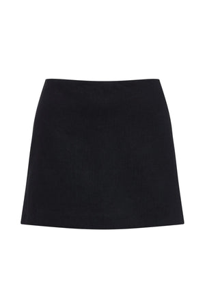 Nude Lucy Carey Linen Skort | Black