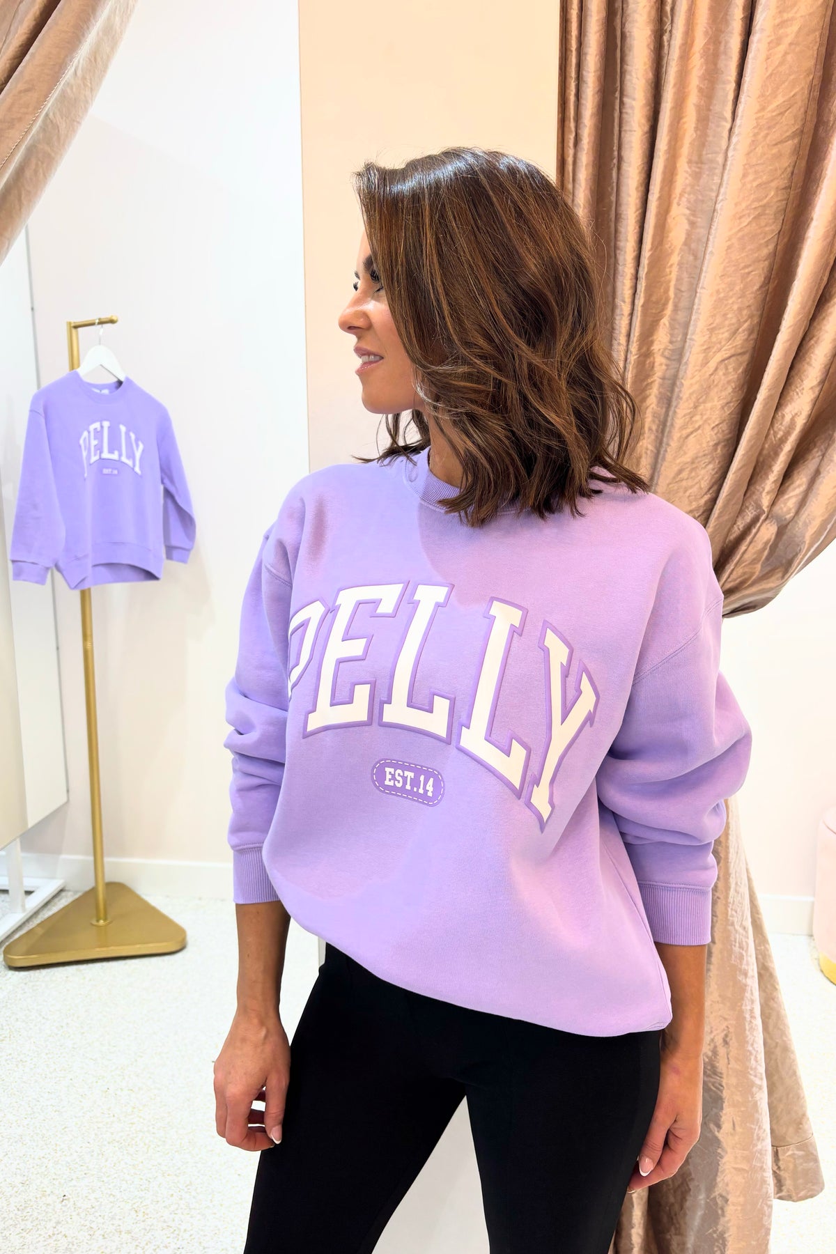 FIFI & ANNIE BOUTIQUE EXCLUSIVE X Ena Pelly Lilly Oversized Sweater | Lilac