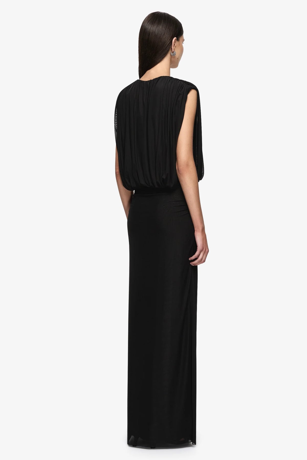 Bec + Bridge Isora Drape Maxi Dress | Black