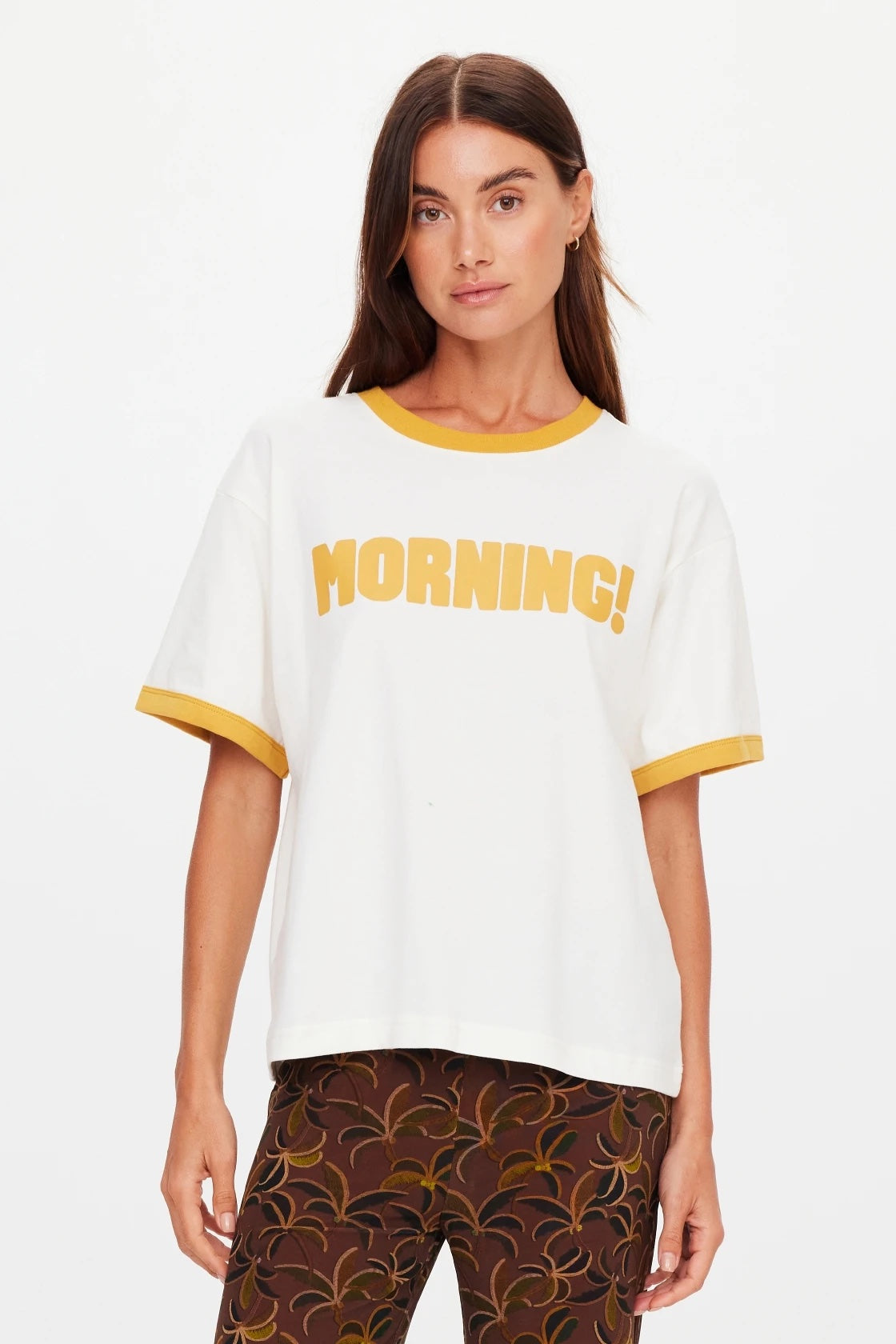 The Upside Morning Jacob Tee | Coconut