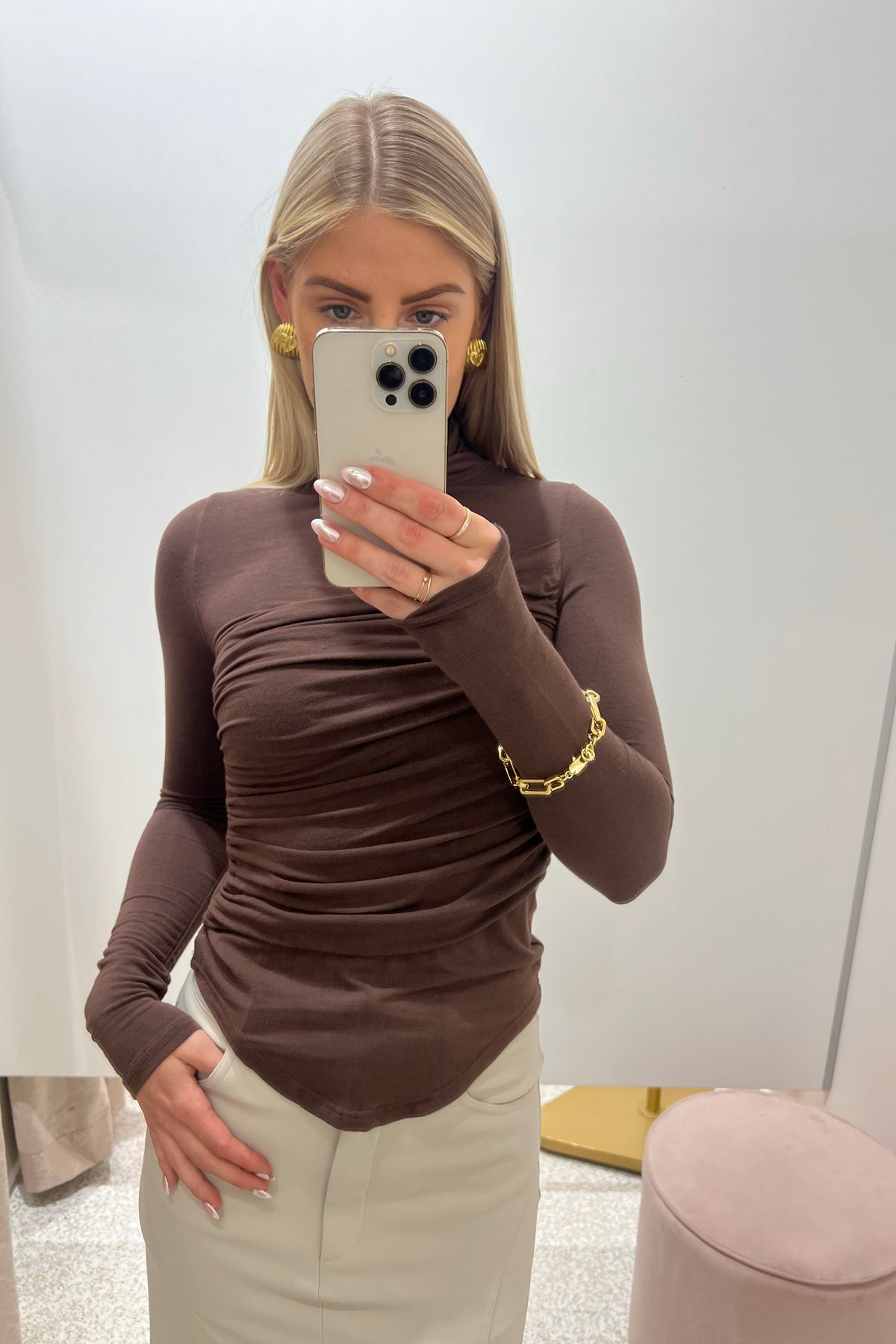 Bayse Brand Roselani Top | Chocolate