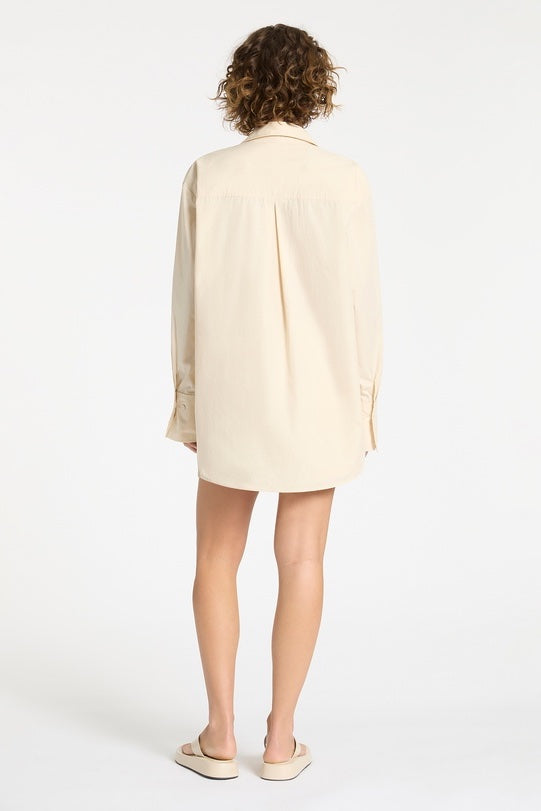 Status Anxiety Better Times Shirt | Bone